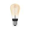 HUE White LED Filament žárovka E27 ST64 7W 550lm 2100K IP20, stmívatelná