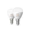 HUE SET 2x WACA LED Luster žárovka E14 5,1W 470lm K IP20, stmívatelné