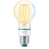 WiZ LED filament žárovka E27 A60 4,3W 903lm 2700-4000K IP20, stmívatelná