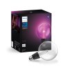HUE Lightguide LED žárovka E27 G125 6,8W 500lm 2000-6500K RGB CRI80 IP20, stmívatelná