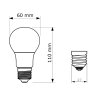 CorePro LEDbulb ND 7,5-60W A60 E27 830 LED Žárovka 7,5W 806lm