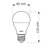 CorePro LEDbulb ND 7,5-60W A60 E27 840 LED Žárovka 7,5W 806lm