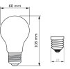 MASTER Value LEDBulb D 11.2-100W E27 927 A60 CL G LED Žárovka 11,2W 1521lm