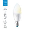 WiZ LED žárovka E14 C37 4,9W 470lm 2700-6500K IP20, stmívatelná