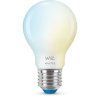 WiZ LED žárovka Frosted Glass E27 A60 7W 806lm 2700-6500K IP20, stmívatelná