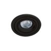 376211 caro r podhledove svitidlo 1x gu10 50w bez zdroje 9 5cm kulate ip20 cerne