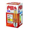 PILA LED Classic 40W A60 E27 WW CL ND LED žárovka 4,3W 470lm
