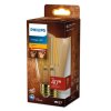Vintage LED filament žárovka E27 ST64 7W (40W) 470lm 1800K nestmívatelná, zlatá