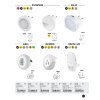 76012 LED Noční světlo do zásuvky se senzorem 2xUSB LED/13,9W/230V 3000K