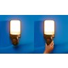 418792 2 wiz wall nastenne svitidlo s kamerou led 10 5w 1250lm 2700k ip44 cerne