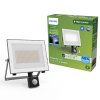 Lois UltraEfficient venkovní LED reflektor Flood Light se senzorem 24W 4500lm 5000K IP65, antracit
