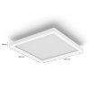 Hue Aurelle přisazený LED panel SQ S (čtverec) 30x30cm, bílá