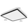 Hue Aurelle přisazený LED panel SQ XL (čtverec) 60x60cm, černá