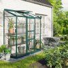 Skleník VITAVIA IDA 1300 čiré sklo 3 mm zelený LG4637  AKCE2026