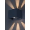 77170 Venkovní nástěnné svítidlo HALLSTATT LED 10W/360lm 3000K IP54 šedá