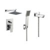 15231 2 metalac aquabi rain quadro vestavny sprchovy set