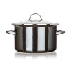hrnec + skl.poklice pr.24cm 3,7l METALLIC Black