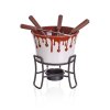 fondue na čokoládu CHOCO DARK sada 6díl. keramická