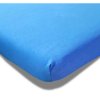 Prostěradlo modré pomněnkové Delux 230g/m2 (Rozměr matrace 90x200 cm)