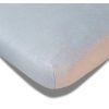 Prostěradlo šedé Delux 230g/m2 (Rozměr matrace 90x200 cm)