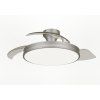 Atlas DC stropní ventilátor a svítidlo 28W+35W niklový