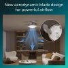 Bliss DC stropní ventilátor a svítidlo 28W+35W zlatý