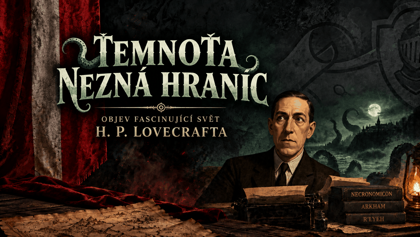 Temnota nezná hranic: Objev fascinující svět H. P. Lovecrafta