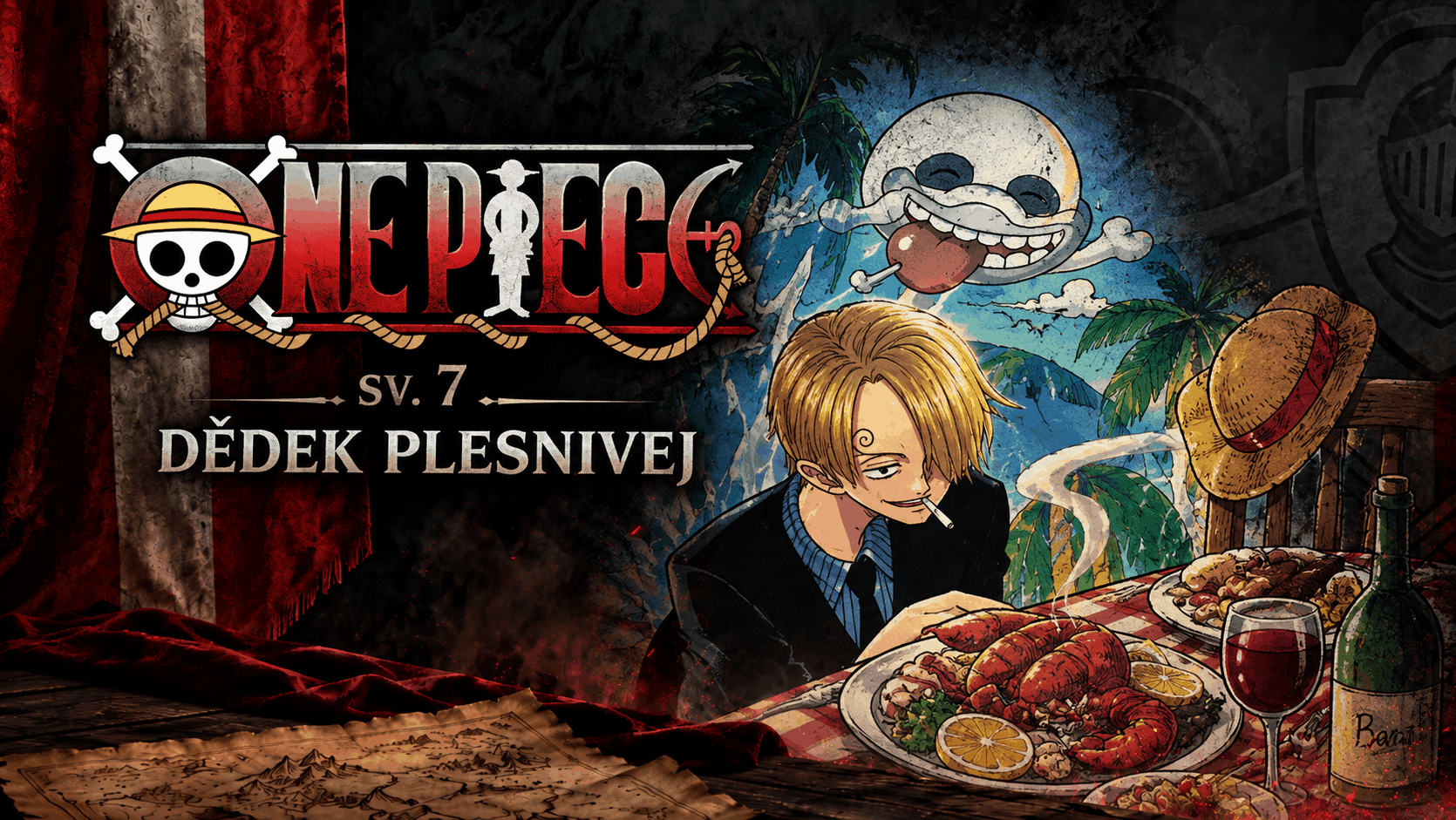 One Piece 7: Dědek plesnivej – Sanjiho minulost a boj o čest na Baratie