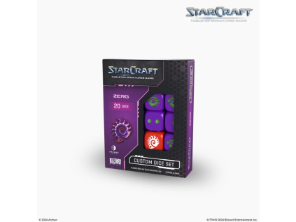 Zerg custom dice set
