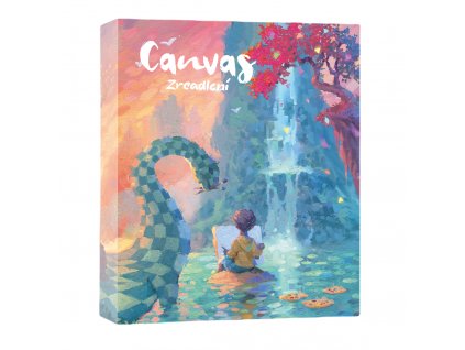 Canvas Reflections vizualizace s logem