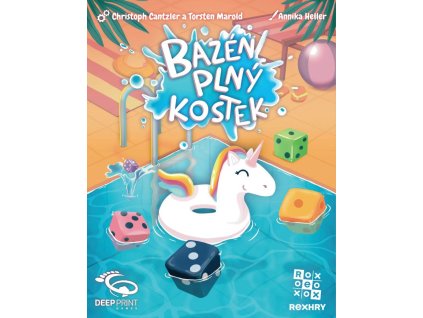 bazen plny kostek