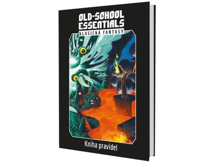 old school essentials klasicka fantasy kniha pravidel poskozeno 646593896851a