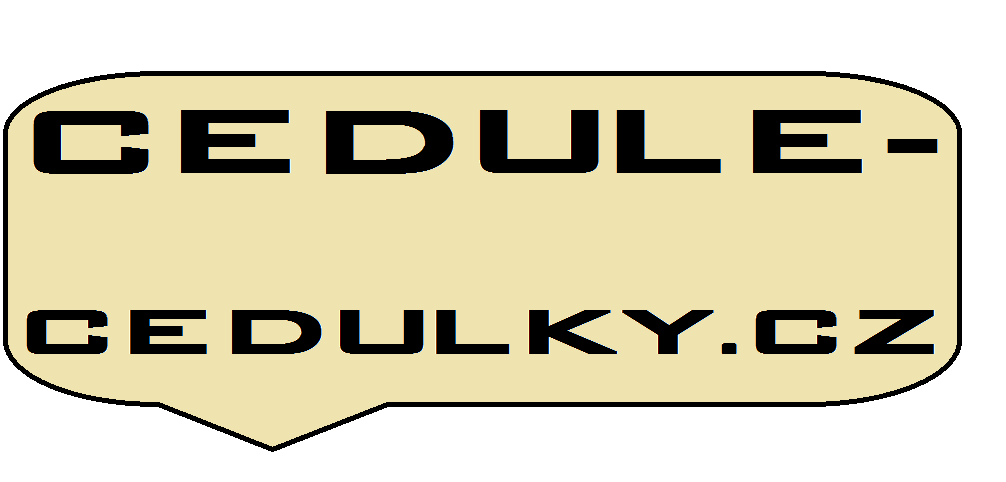 Cedule-Cedulky.cz