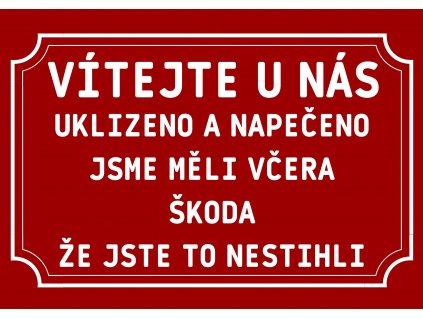 VÍTEJTE