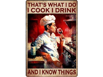 i cook i drink