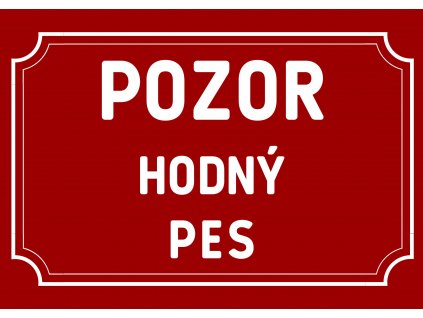 Hodný pes