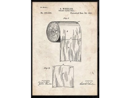 patent na toaletní papír