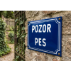 pozor pes