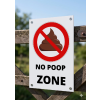 no poop zone
