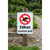 zákaz venčení psů
