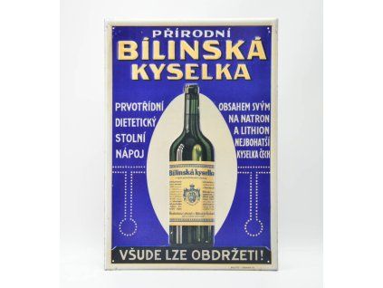 C283 Bilinská kyselka s lahví