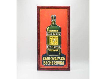 C6 Becherovka oranž velká