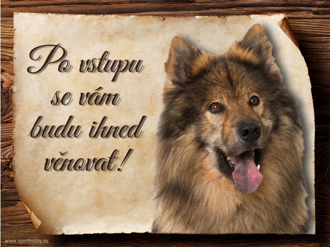 Cedulka Eurasier II - Po vstupu .../CP554