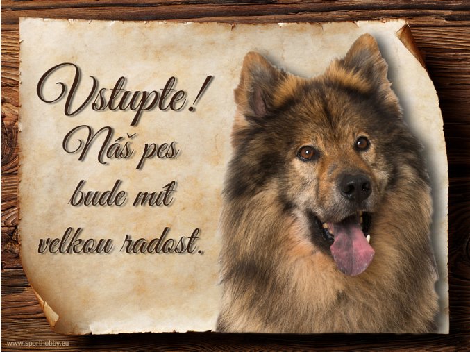 Cedulka Eurasier II - Vstupte/CP556