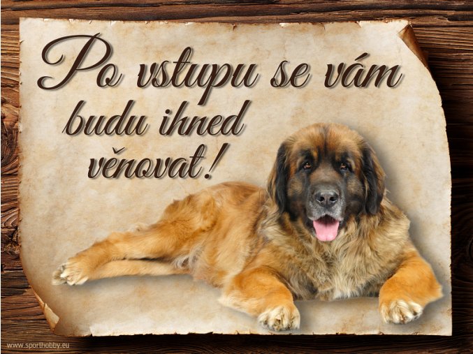 092 Cedulka Leonberger