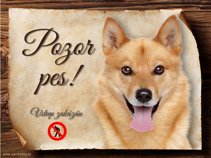 690 Cedulka Finský špic