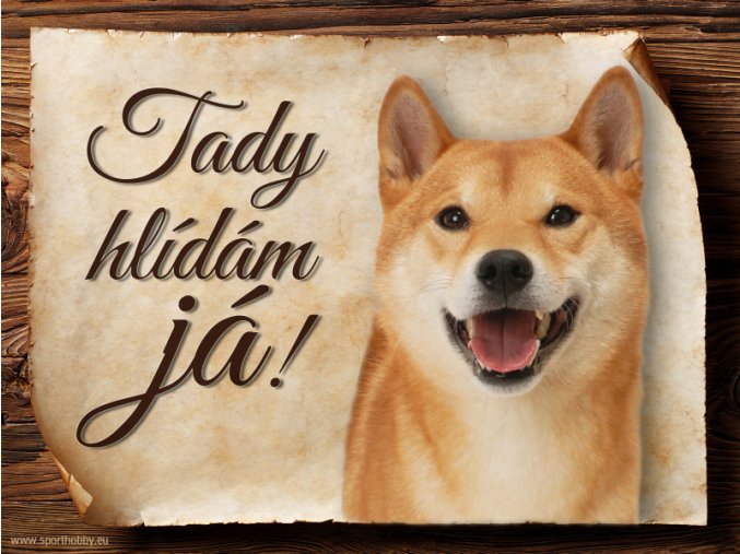 851 Cedulka Shiba Inu