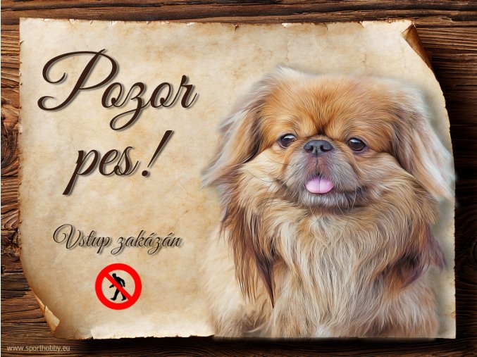 902 Cedulka Pekingský palácový psík
