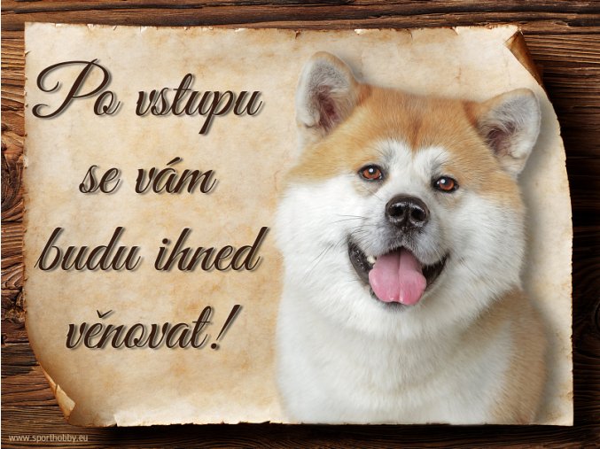 1182 Cedulka Akita Inu