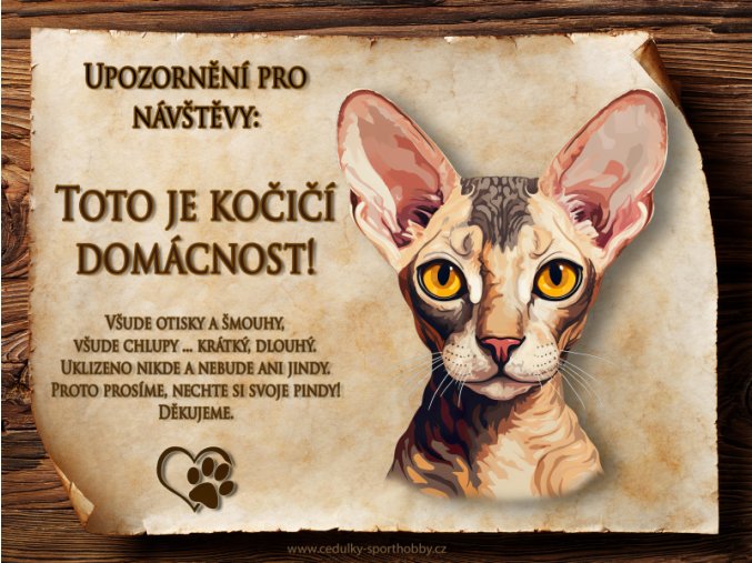 CZ062 Cedulka Orientální krátkosrstá 4